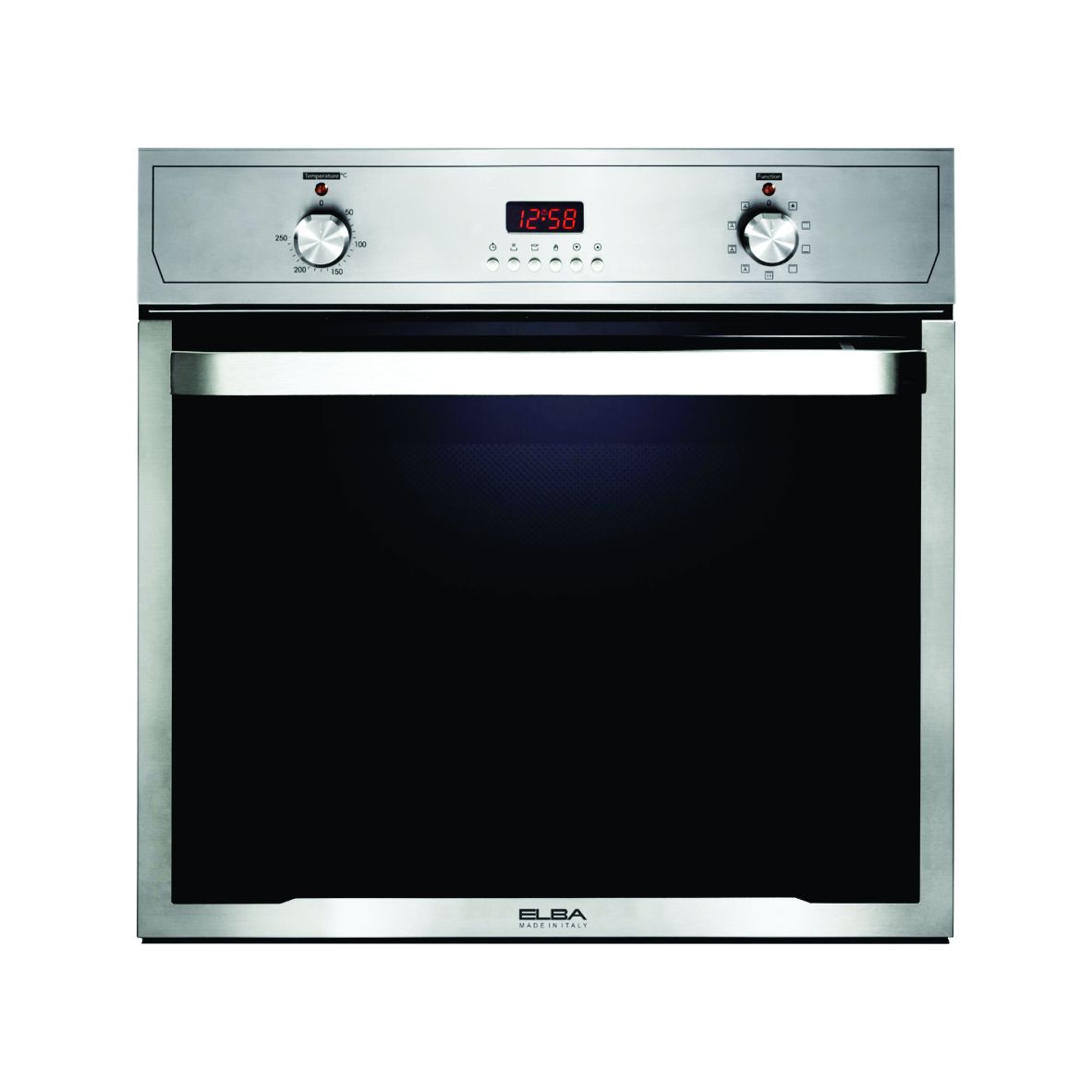 Elba 60cm Silver Elio Oven - 02/ELIO600